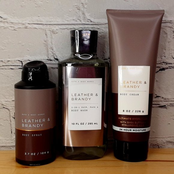 Bath & Body Works Other - ⚜LEATHER & BRANDY⚜ GIFT SET